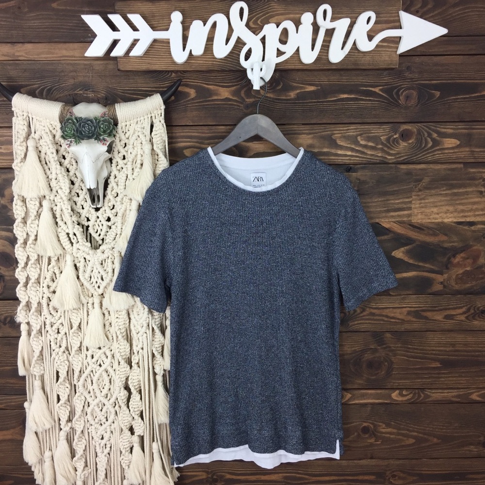 Zara | Marl Knit Sweater‎ Tee